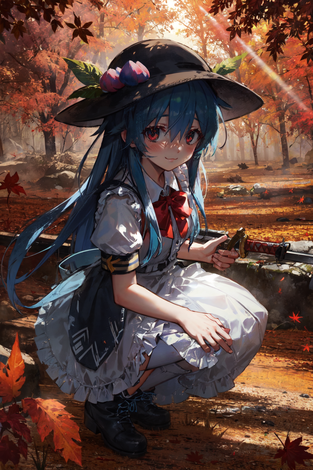 10805-1465183111-(detailed background, masterpiece, best quality, pixiv_1.5), sidelighting, backlighting, BREAK (1girl, solo_1.1), (hinanawi tens.png
